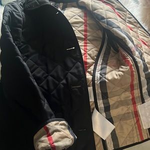 Kid’s Burberry coat fits a 2/4 year old